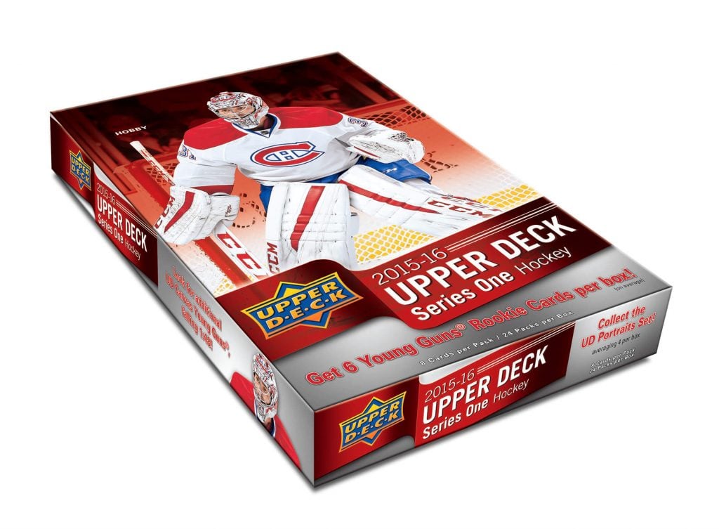 15-16 Upper Deck Series 1 Hockey Hobby Box