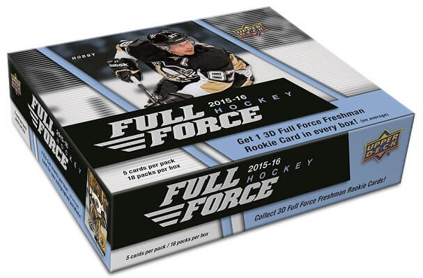 15-16 Upper Deck Full Force Hockey Hobby Box
