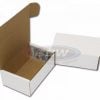 Graded Trading Card White Cardboard Storage Box