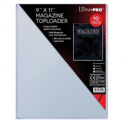 Ultra Pro 9" x 11" Magazine Toploader