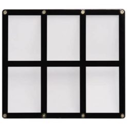 Ultra Pro 6-Card Black Frame Screwdown Holder