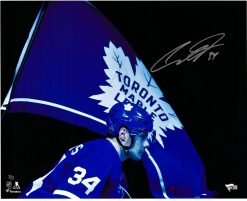 Auston Matthews Autographed Print