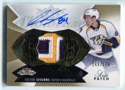 14-15 Upper Deck Fleer Showcase Rookie Patch/Auto Colton Sissons 149/175 #177