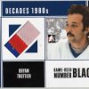 10-11 ITG Decades 1980's Game Used Number Black Bryan Trottier M-14
