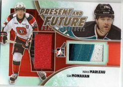 12-13 ITG Draft Prospects Present And Future Dual Jersey Marleau/Monahan Gold Version PAF-10