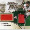 12-13 ITG Draft Prospects Past And Future Dual Jersey Yzerman/Drouin Gold Version PF-11