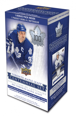 2017-18 UD Toronto Maple Leaf Centennial Hockey Blaster Box