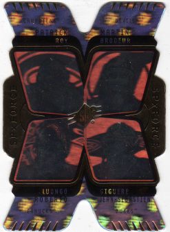 07-08 Upper Deck SPx Force Quad Hologram Roy/Broduer/Luongo/Giguere F2
