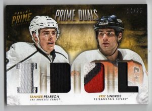 13-14 Panini Prime Dual Prime Combos Tanner Pearson/Eric Lindros 14/25 D-PL