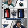 12-13 Panini Certified Path To The Cup Dual Prime Jersey Martin Havlat/Patrik Berglund 7/10 PCQF6