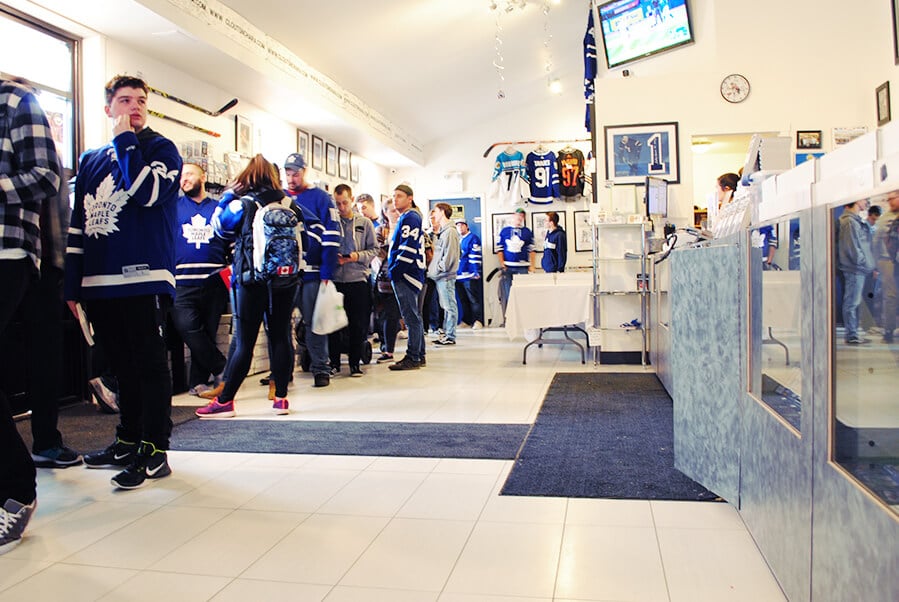 A growing line up in the CloutsnChara store for the Steve Dangle book signing event in April 2019.