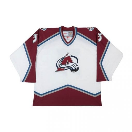 Patrick Roy Autographed Inscribed Authentic Heroes of Hockey Colorado Avalanche Jersey