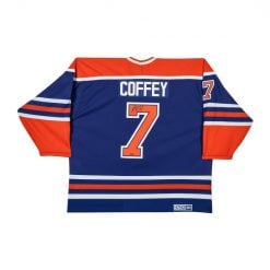 Paul Coffey Autographed Edmonton Oilers Authentic CCM Blue Jersey