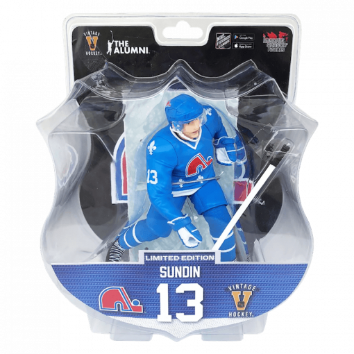 2020-21 PSA Mats Sundin Quebec Nordiques 6" Action Figure - Front packaging