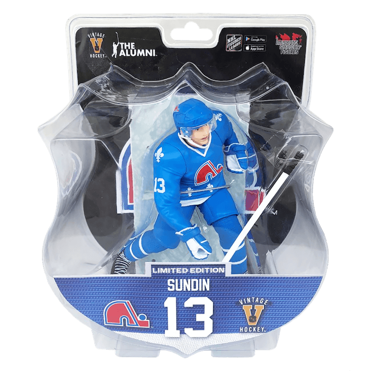 2020-21 PSA Mats Sundin Quebec Nordiques 6" Action Figure - Front packaging