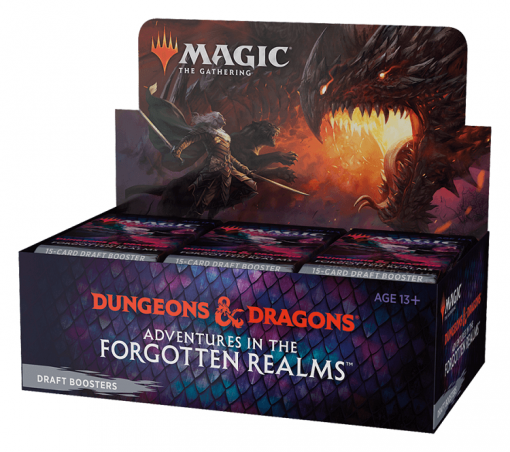 Magic The Gathering Adv Forgotten Realms Draft Sealed Booster Box