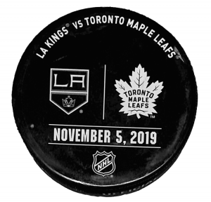 Kings vs Leafs Puck - November 5, 2019