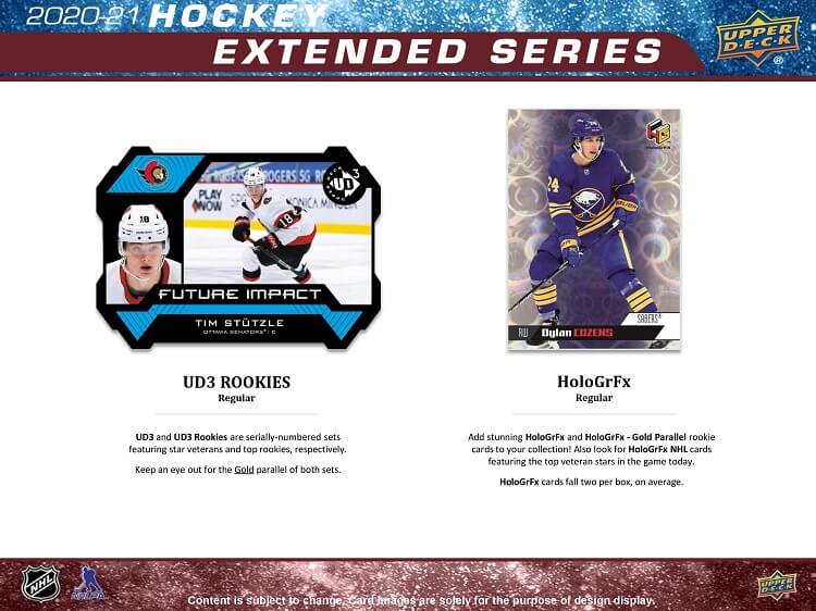 2020-21 Upper Deck Extended Hockey Hobby Box - CloutsnChara