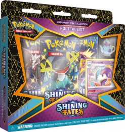 Pokemon Shining Fates Polteageist Mad Party Pin Collection Box