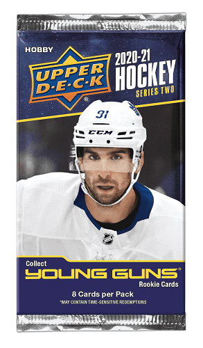 2020-21 Upper Deck Series 2 Hockey Hobby Pack