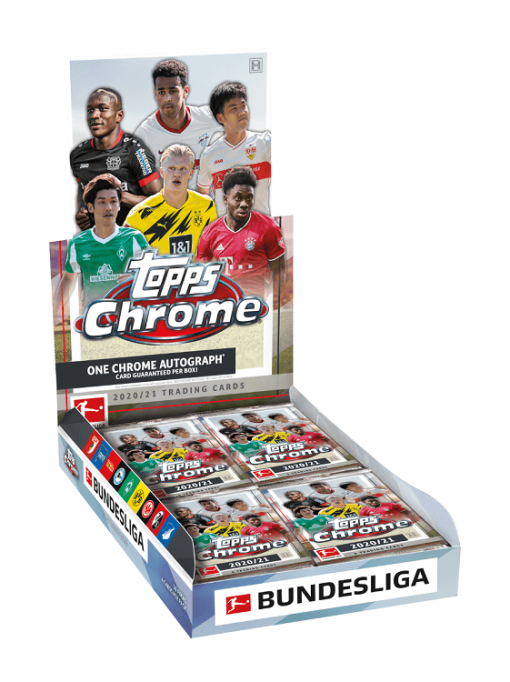 2021 Topps Chrome Bundesliga Soccer Hobby Box