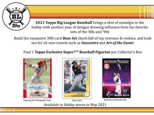 2021 Topps Big League Hobby Collector Baseball Box