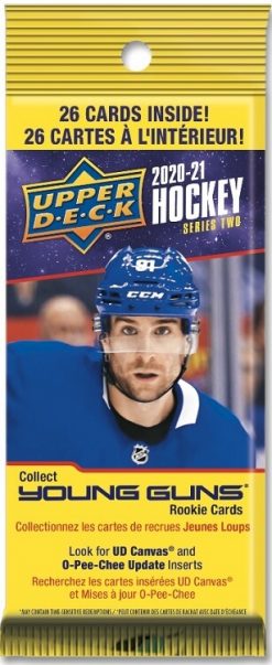 2020-21 Upper Deck Series 2 Hockey Fat Packs Box