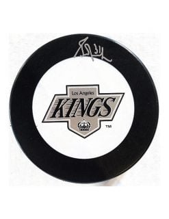 Grant Fuhr Autographed Puck Los Angeles Kings
