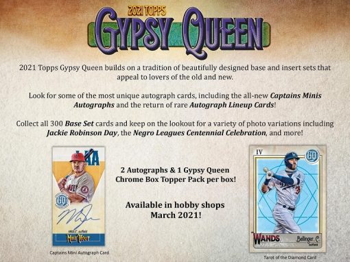2021 Topps Gypsy Queen Hobby Baseball Box