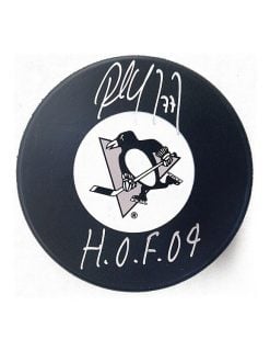 Paul Coffey Autographed Puck Pittsburgh Penguins
