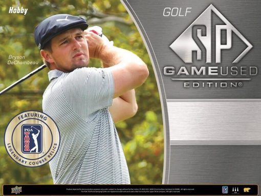 2021 Upper Deck SP Game Used Hobby Golf Box