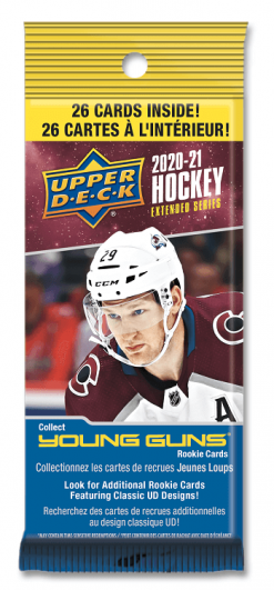 2020-21 Upper Deck Extended Hockey Fat Pack Box