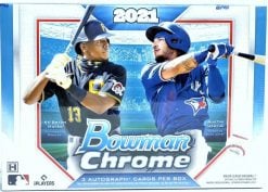 2021 Bowman Chrome Baseball Jumbo HTA Hobby Box