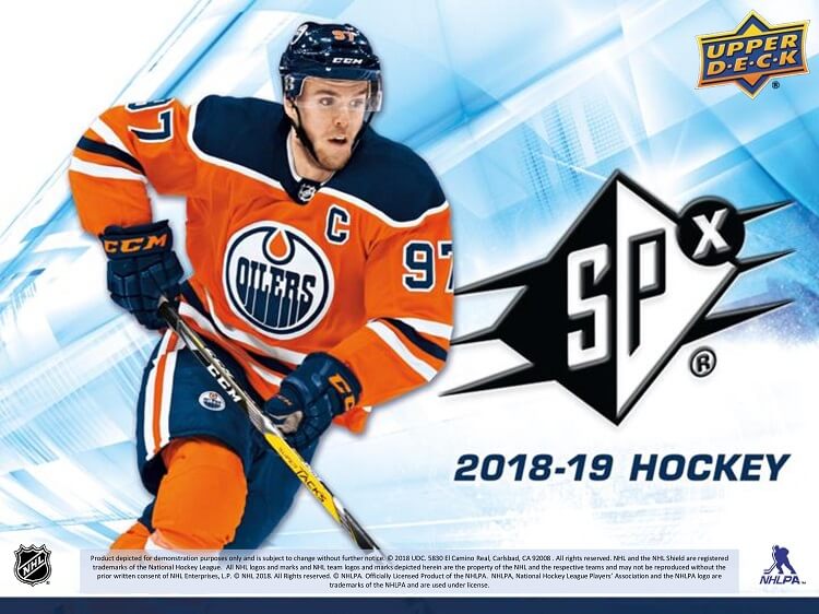 2018-19 Upper Deck SPx Hockey