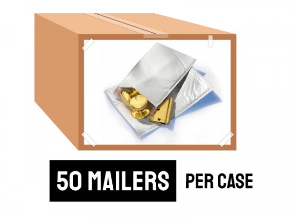 SEALED POLY SELF-SEAL MAILER 6×10 #0 (50 MAILERS)