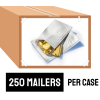 SEALED POLY SELF-SEAL MAILER 6×10 #0 CASE (250 MAILERS)