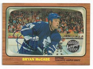 2002-03 Topps Heritage Autograph Bryan McCabe RO-BM