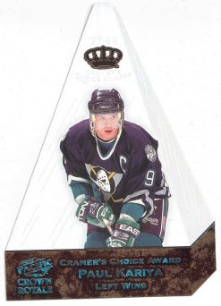 1997-98 Pacific Crown Royale Oversized Cramer's Choice Award Paul Kariya #1