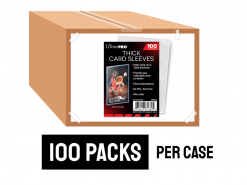 ULTRA PRO SOFT 130PT CARD SLEEVES 100 COUNT CASE (100 PACKS)