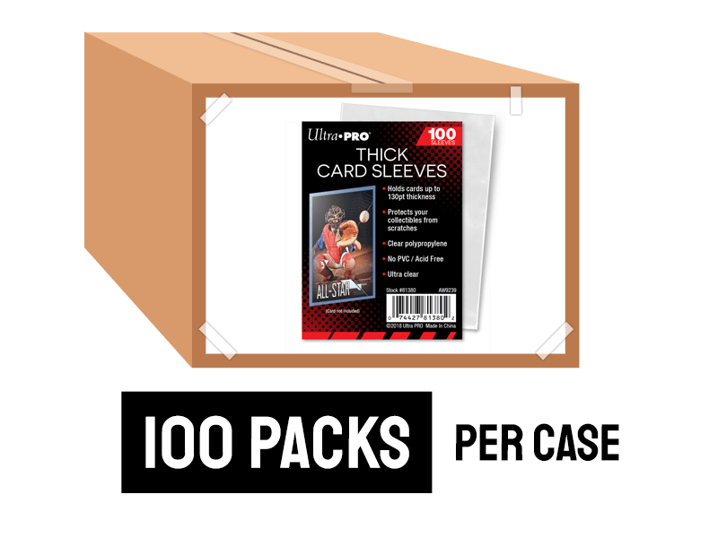 Ultra Pro Thick Card Sleeves (100 Ct.)