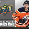 2021-22 Upper Deck Series 1 Hockey Hobby Box