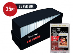 Ultra Pro Gold Rookie 35pt Card One Touch Magnetic Closure Box - Box of 25