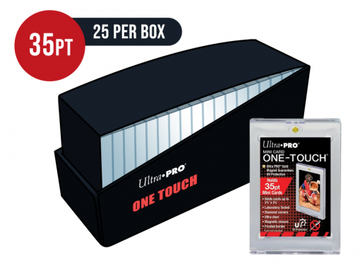 Ultra Pro Mini 35pt Card One Touch Magnetic Closure Box - Box of 25
