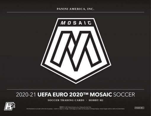 2020-21 Panini Mosaic EURO Soccer UEFA Hobby Soccer