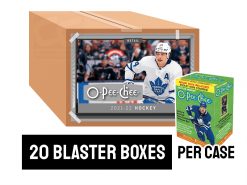 21-22 Upper Deck O-Pee-Chee Retail Hockey Blaster Case - 20 blaster boxes per case
