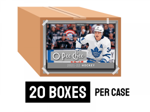 2021-22 O-Pee-Chee Retail Hockey case - 20 boxes per case