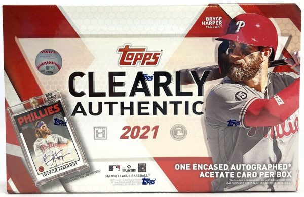 2021 Topps Clearly Authentic Baseball Box