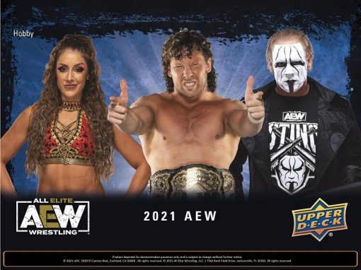 2021 Upper Deck AEW All Elite Wrestling Hobby Box