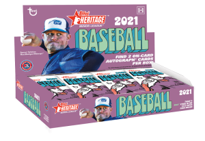 2021 Topps Heritage Minor League Hobby Baseball Box