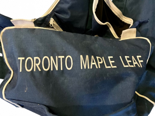 Toronto Maple Leafs Team Used Stick Bag